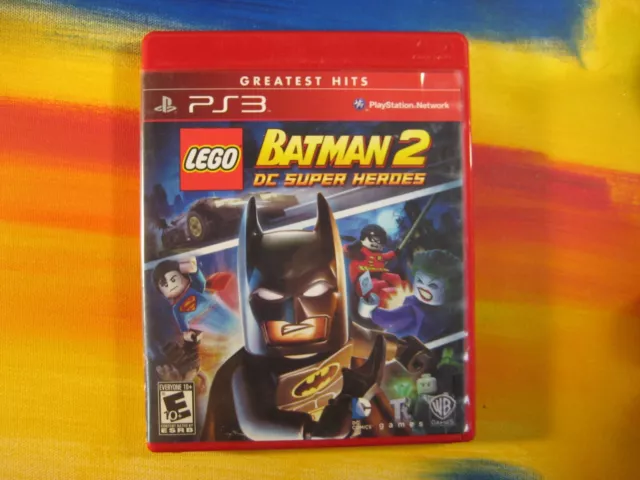 LEGO BATMAN 2 DC SUPER HEROES PS3 SEMINOVO - Troco Jogo Sudoeste