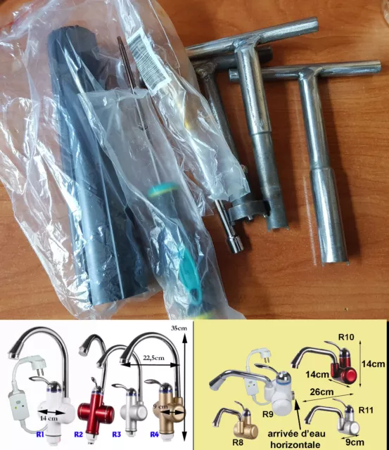 Kit universel outils pour réparation de divers Robinet chauffe eau