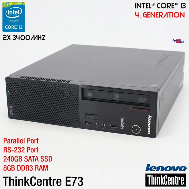 Mini PC Dell Quad Core - 64-bit - SSD - Ports LPT Parallèle Et RS-232 Série (occasion)