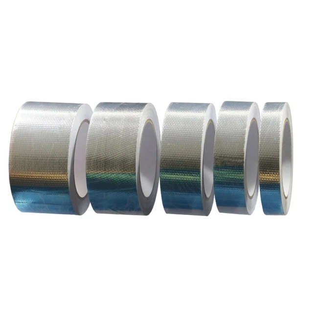 Nastro di alluminio nastro butile isolamento resistente alle perdite lunghezza 65 piedi