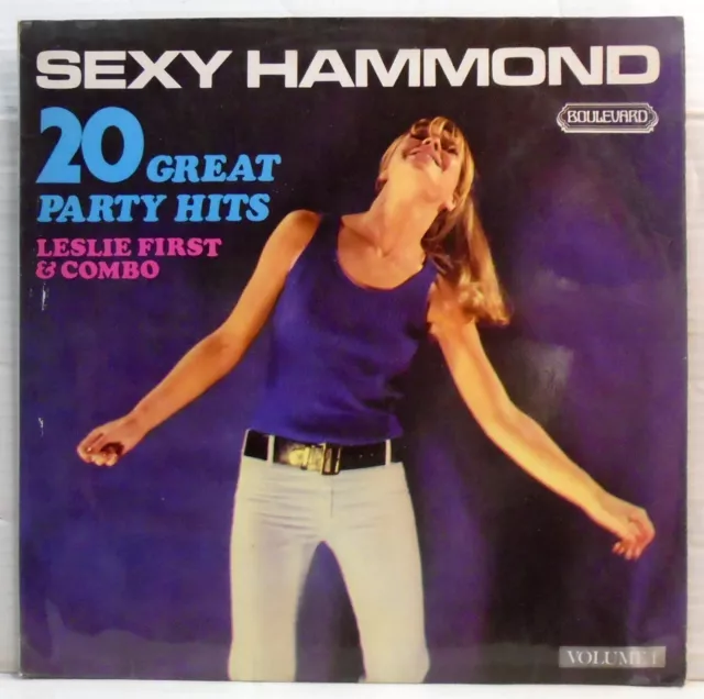 Leslie First - Sexy Hammond 20 Great Party Hits - 1971 vinyl LP 4013