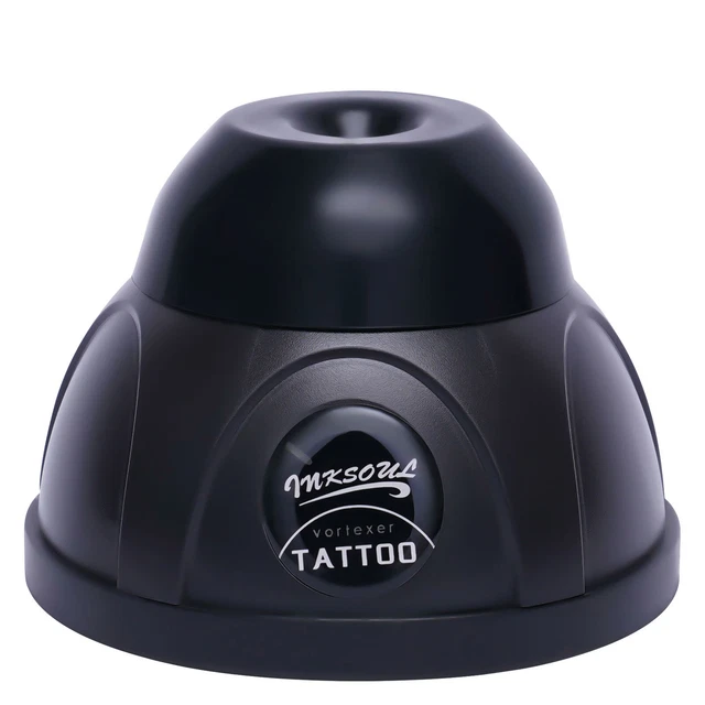 AC110-240V Mini Vortex Mixer 5200rpm/min Lab Touch Mode Paint Mixer Shaker Black