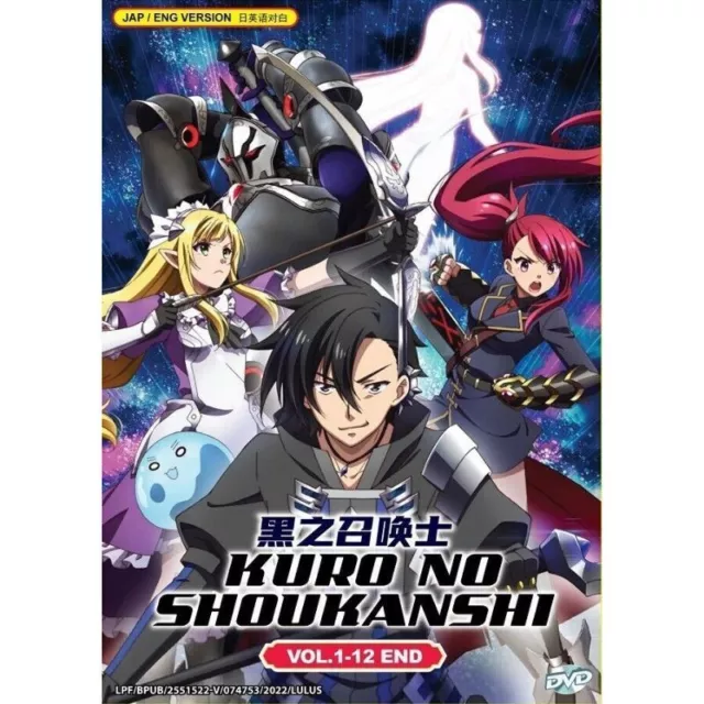 DVD ANIME KURO no Shoukanshi / Black Summoner (Vol. 1-12 End