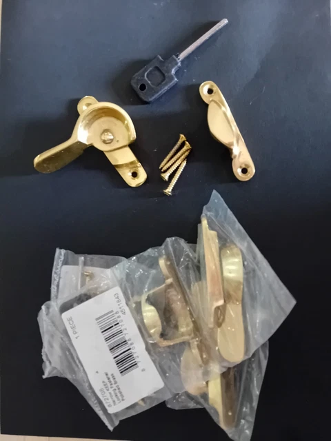 Brass Window Catches X 3