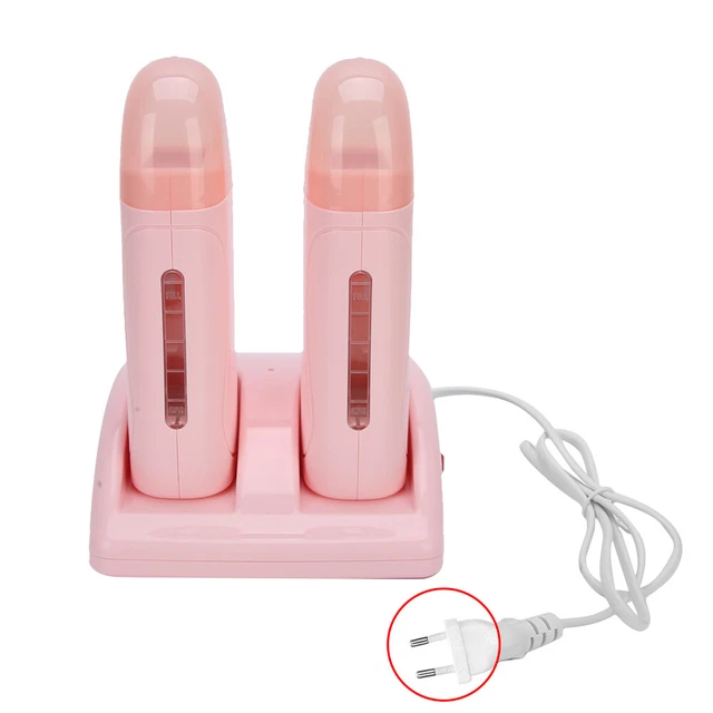 (220V EU Plug)Hair Removal Wax Heater Double Wax Heaters Hair Removal Wax PLM