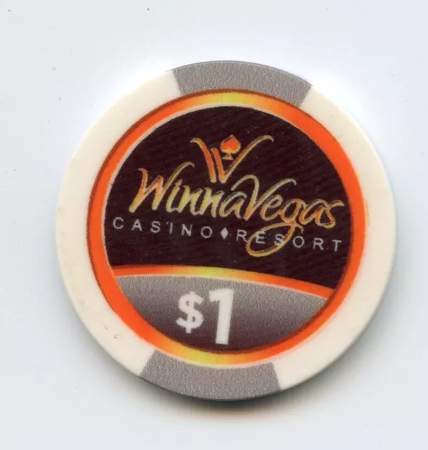 1.00 Chip from the WinnaVegas Casino Sloan Iowa 2022 Release