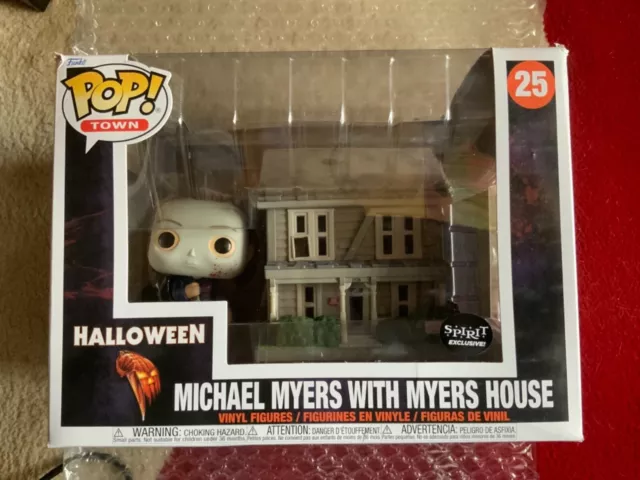 Funko Pop Halloween Michael Myers with House SPIRIT EXCLUSIVE #25 In Hand