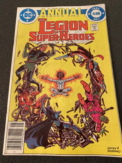 Legion of Super-Heroes Annual #1 DC (1982) 2nd Series 1st Print Comic Book