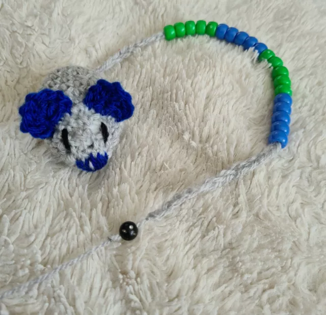 Rechenmaus für Erstklässler Blau Grün ♡ Einschulung Geschenk