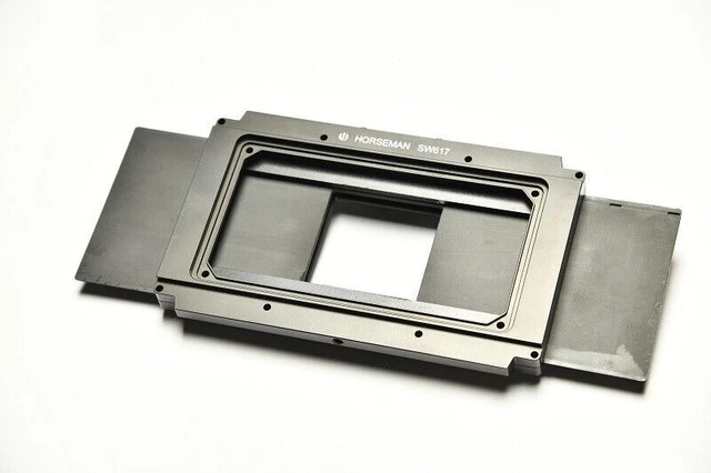Movable adapter for Horseman 617 to Hasselblad( V ,H) back camera accessory