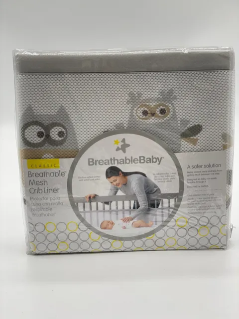 BreathableBaby Mesh Clip Liner Classic Collection Owl