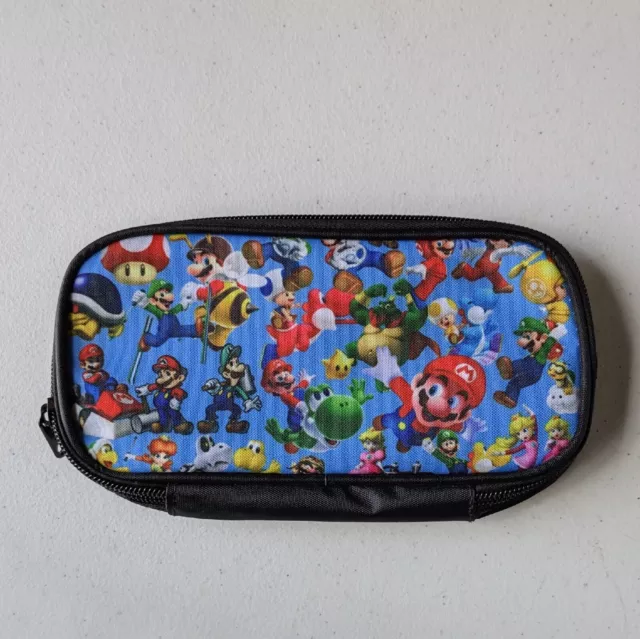 new Super Mario Zipper Pencil Case for Toy and Pen Storage Bag Back to School