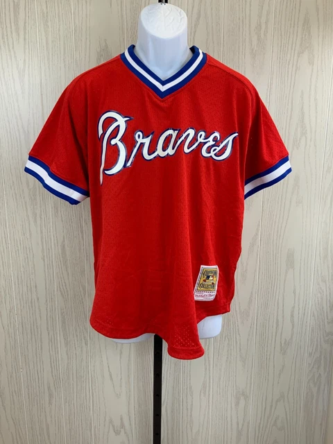 Mitchell & Ness Dale Murphy Atlanta Braves 1980 Jersey, Size L, NEW MSRP $90