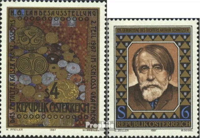 Österreich 1882,1883 (kompl.Ausg.) gestempelt 1987 Sondermarken