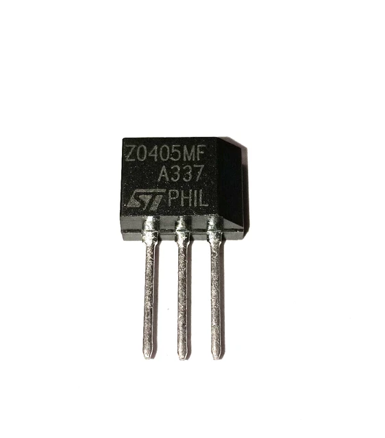 TRIAC ZO409MF 4A 600V TO-220 - Componente Elettronico Per Circuiti Di Potenza