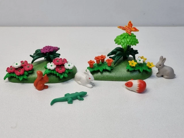 Lot De Végétation Playmobil D’occasion – Accessoires – Réf 4 (lot Indissociable)