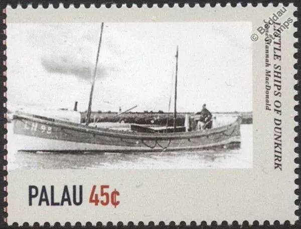 JANE HANNAH MacDONALD RNLI Lifeboat WWII Little Ships of Dunkirk Stamp