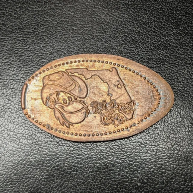 Rainforest Cafe COWBOY Chimp Monkey Florida - Pressed Coin, Enlongated Penny