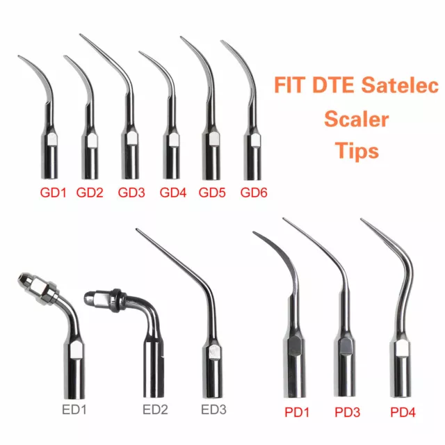 Pointe de détartreur ultrasonique dentaire Scaler Tip Fit DTE SATELEC