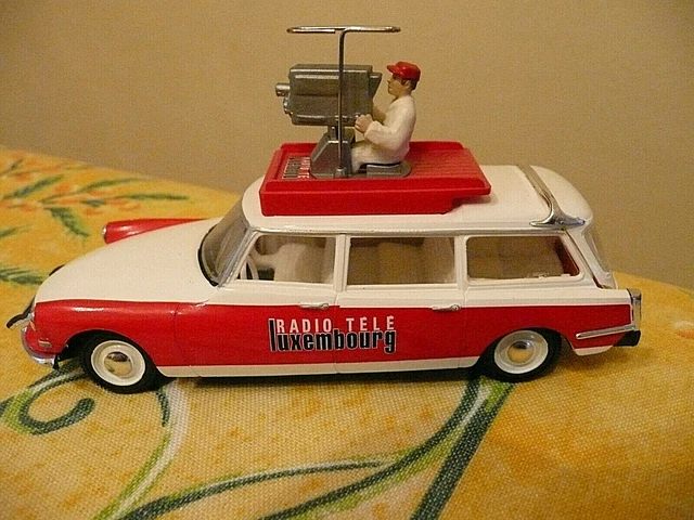 DINKY 1404 PAR Dan Toys Citroën Id19 Break Rtl Rouge 500 Ex. #Dan-056