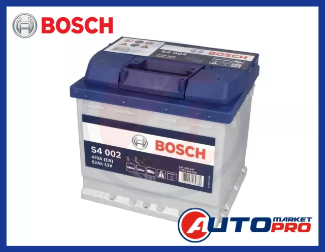Bosch Auto Batterie S4 12V 44Ah 440A Ford Fiesta MK 5 MK 6 in