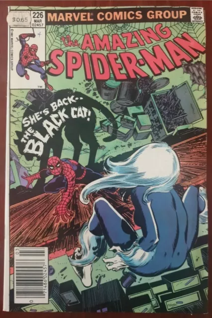 Marvel Comics Group The Amazing Spiderman #226 1981