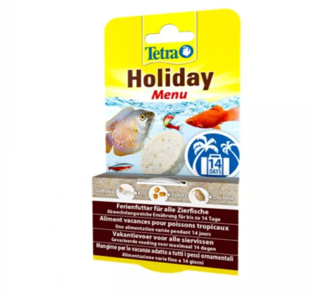 TETRA Holiday Menu Vacation Food For All Ornament Fish 30g