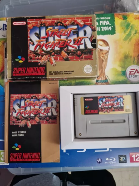 Jeu Super Nintendo SNES Super Street Fighter II 2 complet
