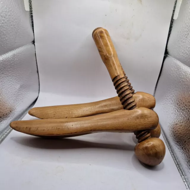 Antique Watts's Patent Wooden Screw Shoe Tree or Stretcher, Ladies Medium