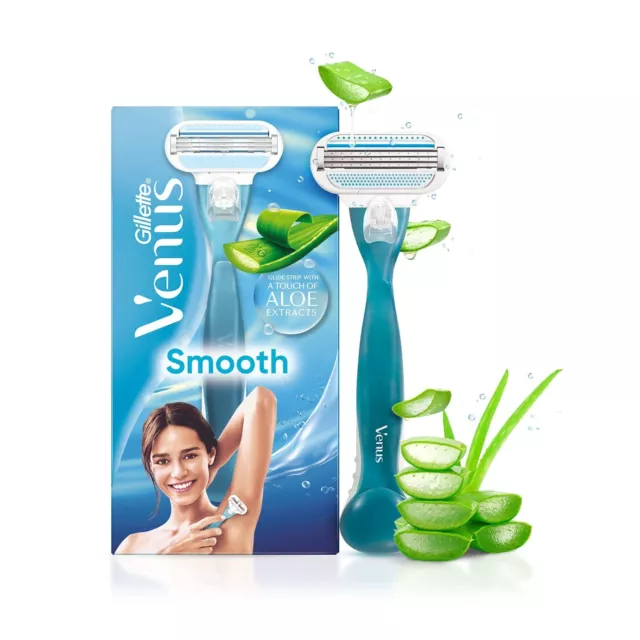 Gillette Venus Depilazione Rasoio per Donna Con Aloe Vera, 1 PC