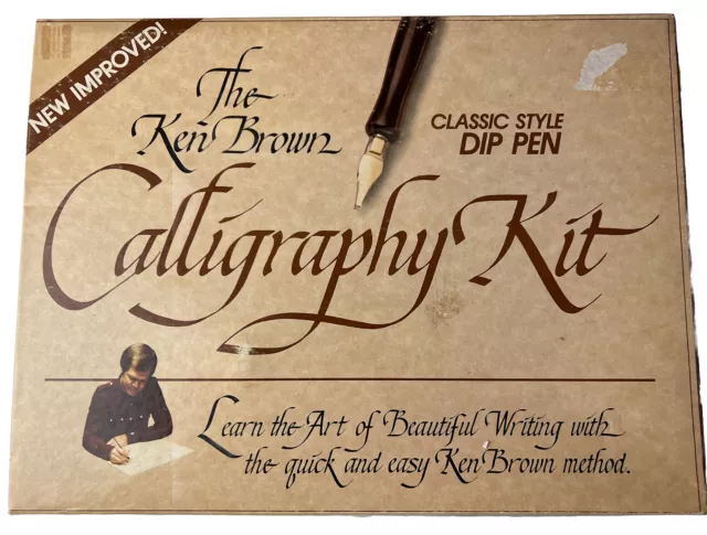 The Ken Brown Calligraphy Kit New LEARN BEAUTIFUL WRITING QUICK EASY METHOD