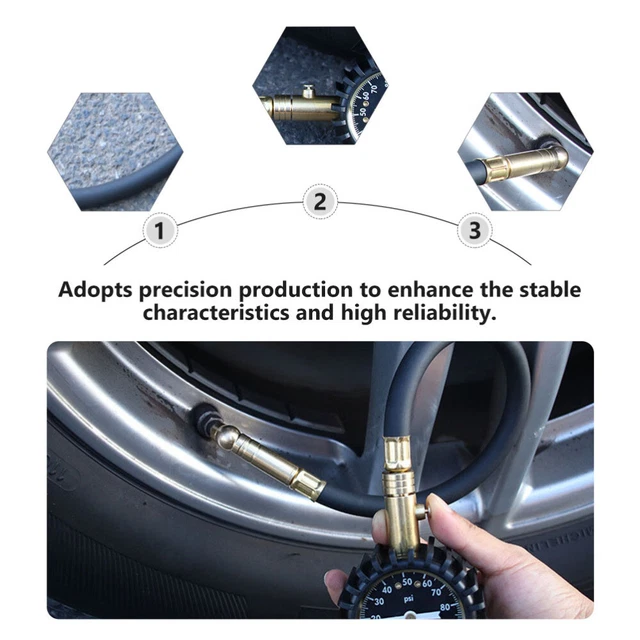 Coomir LCD Digitale Pneumatici Aria Manometro Tester Per Auto Moto Pneumatici Aria Manometro - Foto 8
