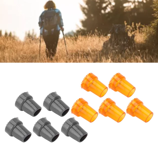 5PCS 22mm Single Angle Cane Tips Imitation Tire Texture Konservierungsmittel OBD