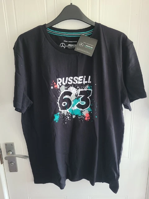 Maglietta Mercedes AMG Petronas F1 George Russell 63 XL