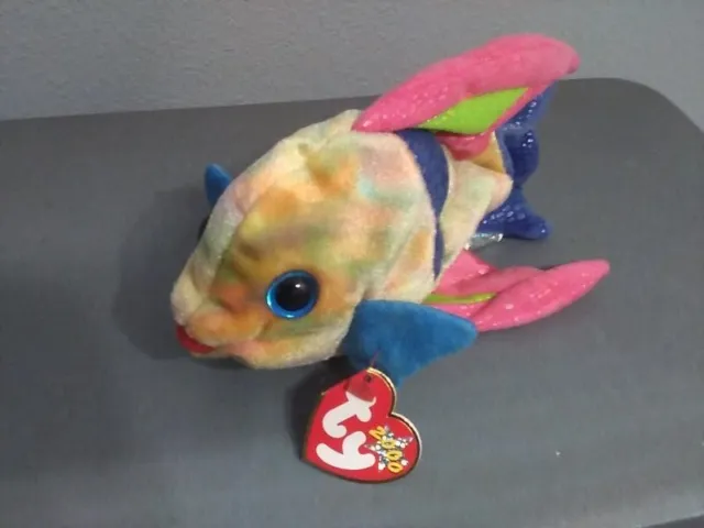 RARE Retired Aruba  (FISH) Ty Beanie Baby 2000 With Tags
