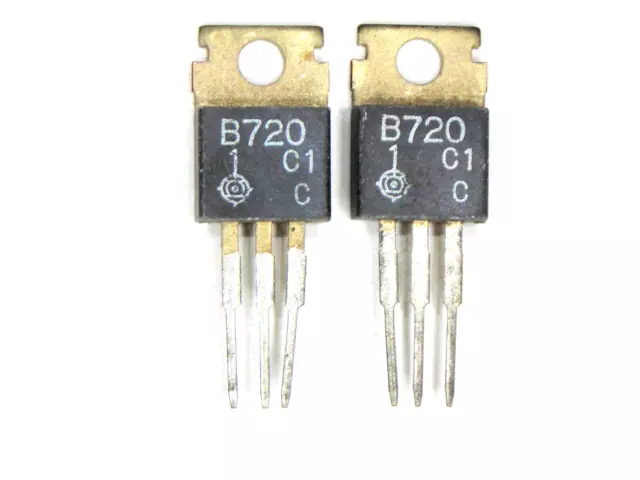 2SB720 "Original" Hitachi Transistor 2 pcs