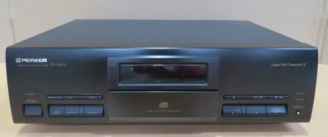 Pioneer PD-S902 CD Player 90s CD Spieler schwarz, Laufwerk defekt