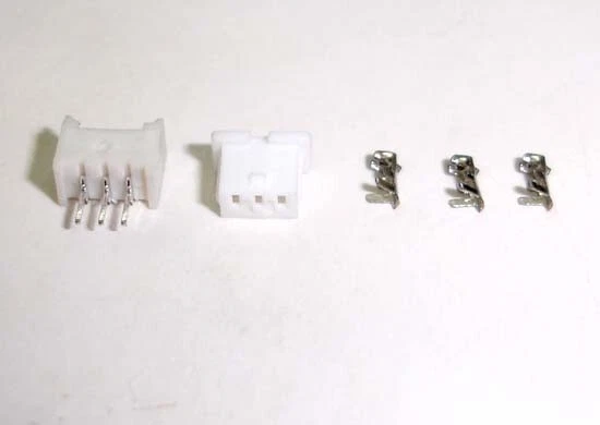 3-PIN 1.25MM MALE female battery connector socket plug crimps contact ...