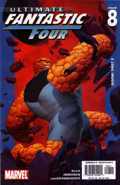 Ultimate Fantastic Four #8 Marvel Comics August Aug 2004 (VF)
