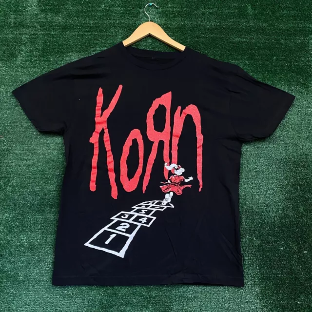 Korn Follow the Leader Nu Metal Band T-Shirt Size Large