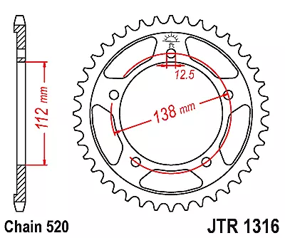 Honda NC750 X DID Gold X-Ring Kette und JT Kettenräder Kit Set 2014 & 2015 Modelle 3