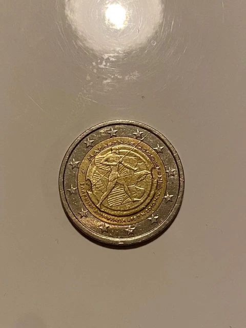 PIÈCE DE 2 euros rare Grecque Sparte EUR 5,00 - PicClick FR