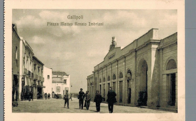 Lecce Gallipoli Piazza Matteo Renato Imbriani F. Piccolo  non spedita