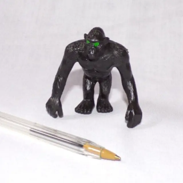 Miniature Dollhouse Plastic Gorilla Monkey Ape Figurine Scary Halloween Animal