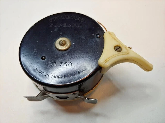 リール Vtg PFLUEGER SUPEREX no.755 Fly Reel Vtg PFLUEGER SUPEREX no.755 Fly Reel
