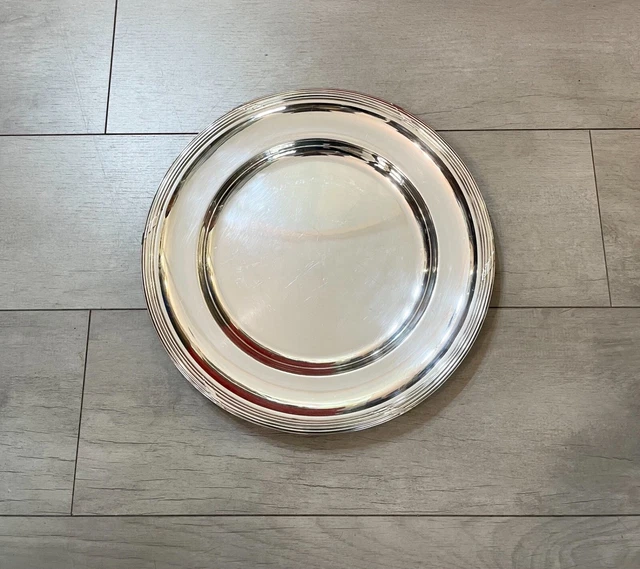 Vends Plat De Service Ovale Art Déco – Argental  Ercuis Metal Argente 18 G D61a8e9