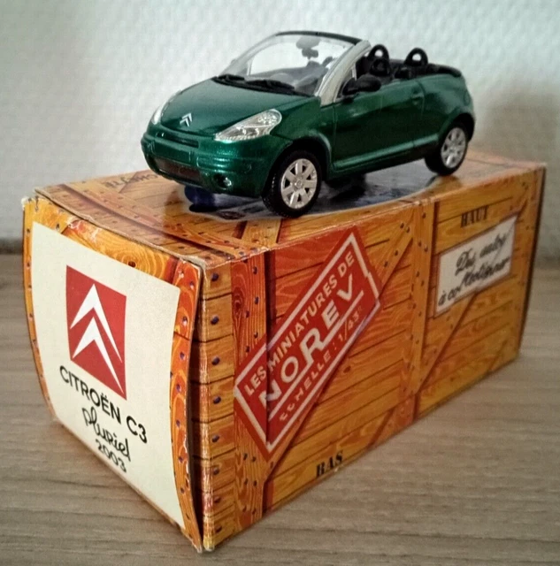 Norev Citroën C3 pluriel 2003 à l'échelle 1/43
