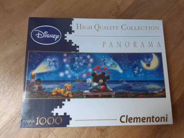 Clementoni 1000 Piece Panarama Disney Jigsaw Puzzle  Brand New.