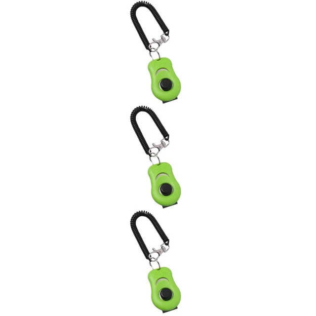 3 piezas Pet Sound Clicker Caballo Entrenamiento Clicker Pájaro Entrenamiento Clickers