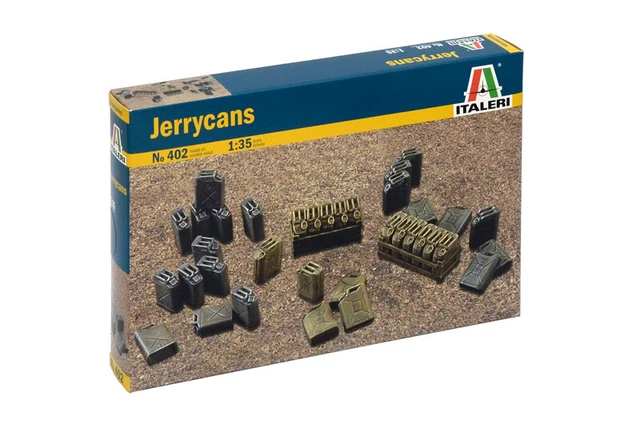Kit Maquette Jerrycans Fûts 1:3 5 Italeri 402